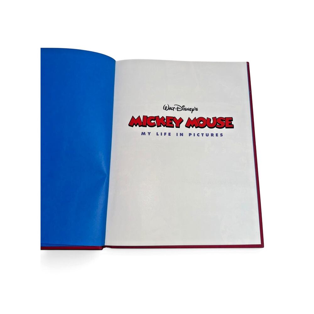 Walt Disney Mickey Mouse My Life in Pictures 1997 First Edition Library Binding